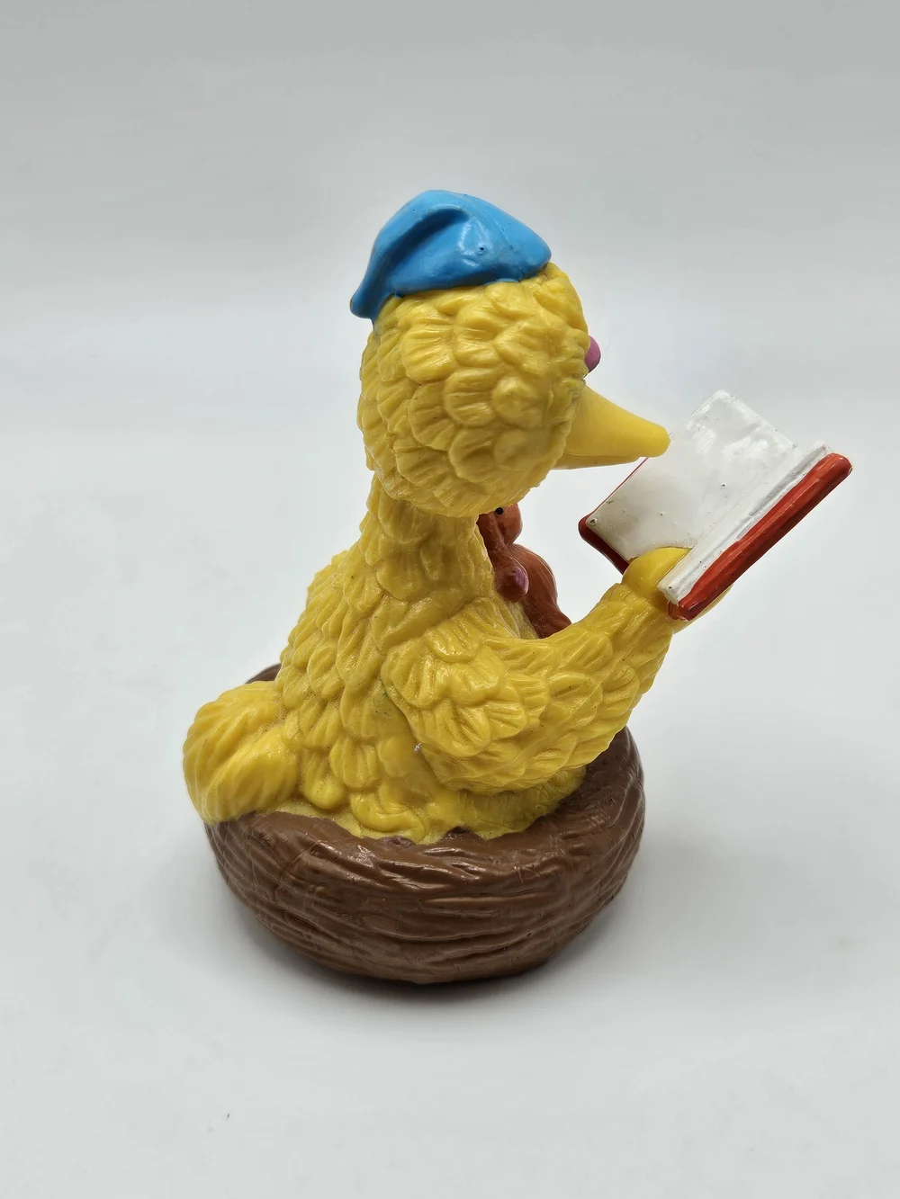 VINTAGE Applause Sesame Street Big Bird Snuffleupagus PVC Figure Set